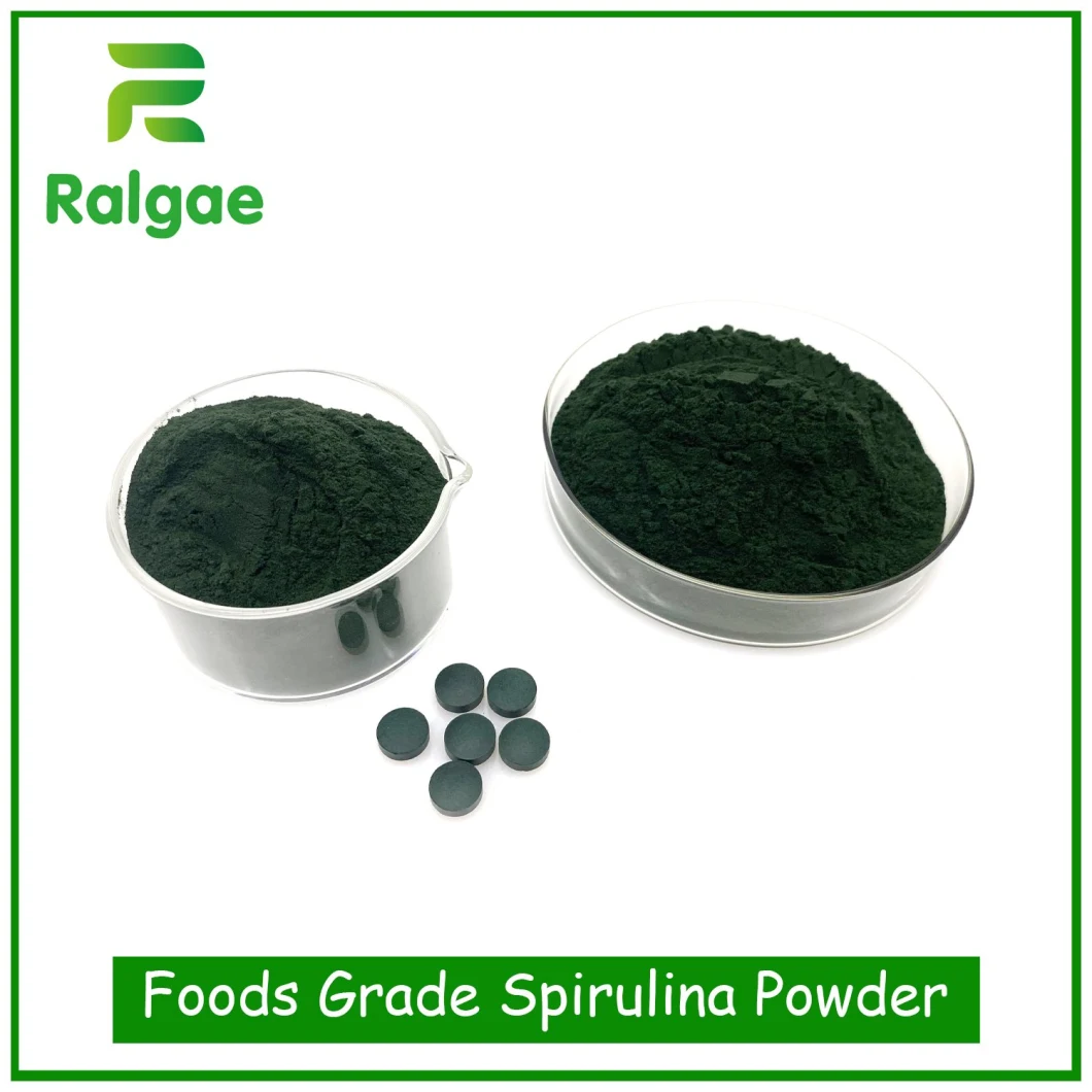 Spirulina Green Powder Foods Grade High Protein Nutrition Supplements