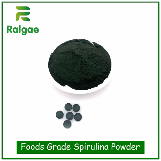 Spirulina Green Powder Foods Grade High Protein Nutrition Supplements